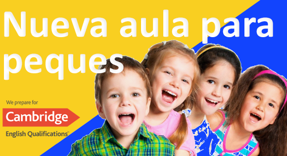 Nueva aula de inglés para niños pequeños en Algeciras